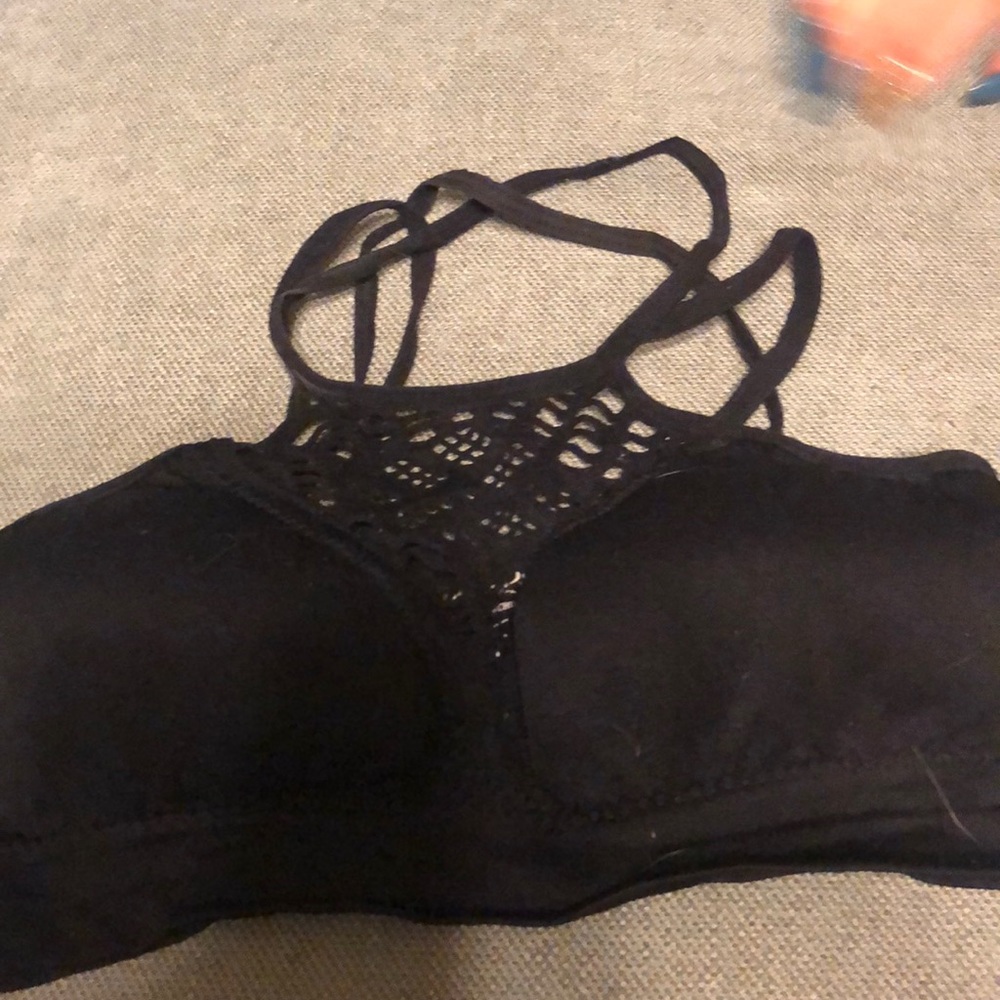 Cute black Lacey bralette